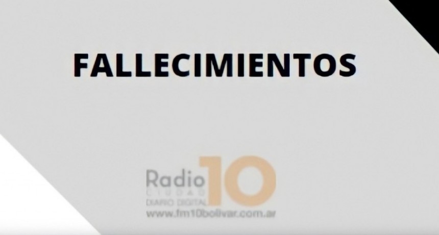 Falleci&oacute;  Fanny Isabel Sasia viuda de Otero
