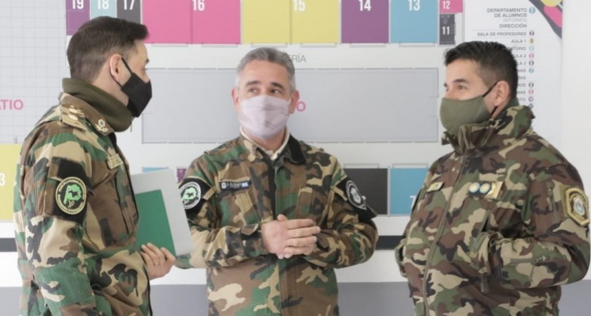 Polic&iacute;a Rural, muchos j&oacute;venes se acercaron al CRUB 