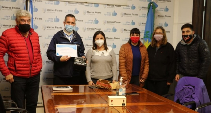 La Municipalidad de Bol&iacute;var homenaje&oacute; Gustavo Ariel Gonz&aacute;lez, entrenador paraol&iacute;mpico