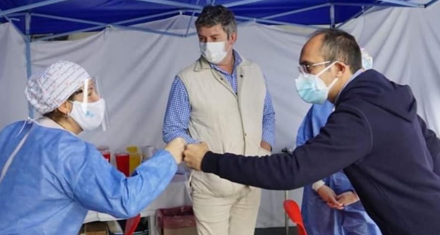 Bol&iacute;var qued&oacute; a un paso de completar los inscriptos, este s&aacute;bado tambi&eacute;n se inocul&oacute; a vecinos de Urdampilleta y Pirovano