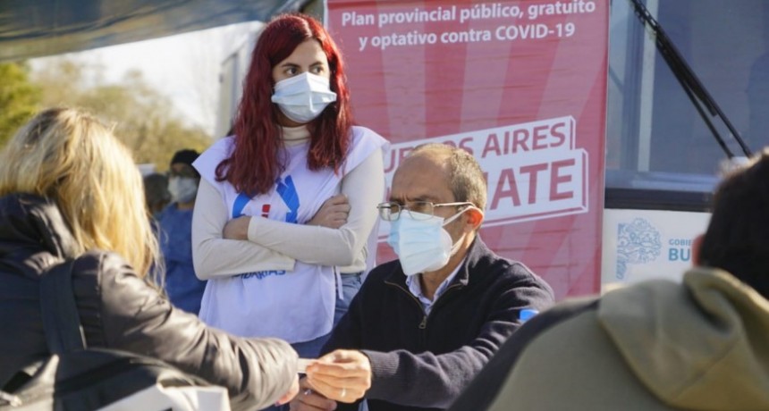 Muy favorable la jornada de vacunaci&oacute;n en el Parque Las Acollaradas