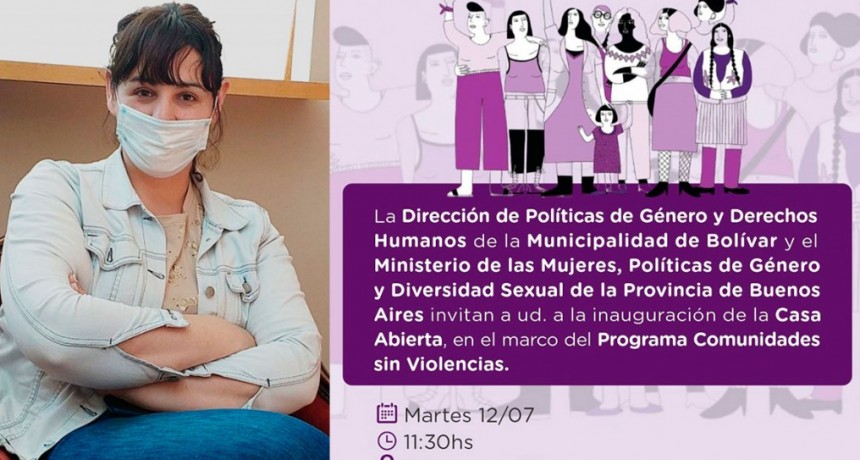 Marianela Zanassi, Directora de Políticas de Género y Derechos Humanos dio detalles de lo que será la nueva 'Casa Abierta'