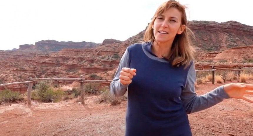 Gisela Dello Russo te invita a conocer el Parque Nacional de las Quijadas en San Luís