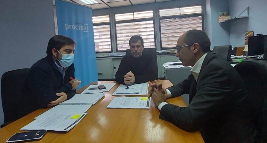 El intendente Pisano realizó gestiones en el Ministerio de Desarrollo Territorial y Hábitat de la Nación