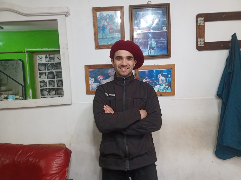 Matías Crotolari: “Me encanta el camino del boxeo, lo estoy disfrutando un montón”