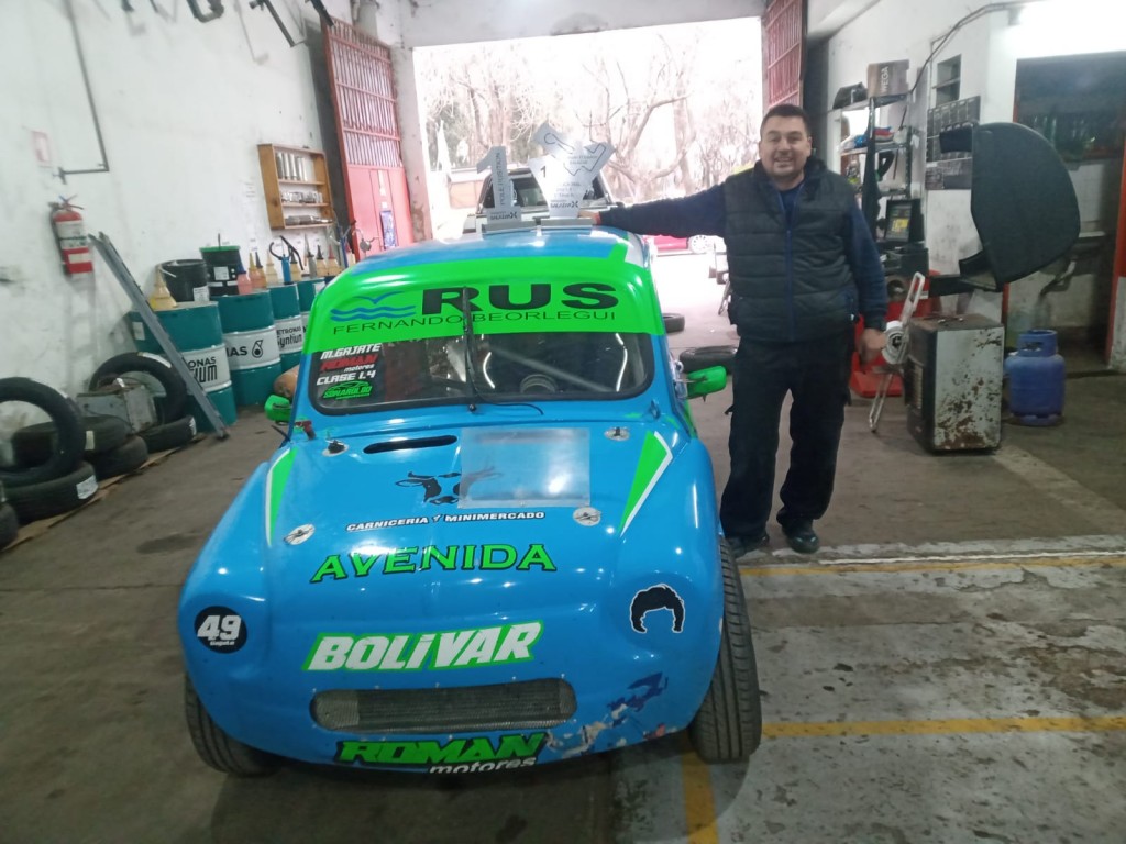 Matías Gajate: “Es una satisfacción muy grande estar competitivo en una categoría en serio”