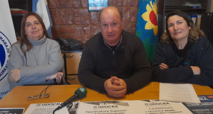UDOCBA presentó la oferta educativa para el segundo cuatrimestre, de la segunda parte del ciclo lectivo 2025