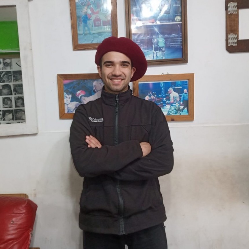 Matías Crotolari: “Me encanta el camino del boxeo, lo estoy disfrutando un montón”