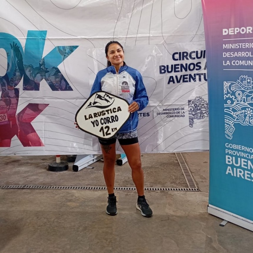 Antonella Albo: “Estuvimos en la carrera “La Rústica” y pudimos logar el primer puesto en la general” 
