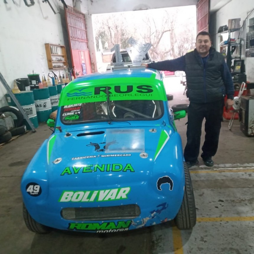 Matías Gajate: “Es una satisfacción muy grande estar competitivo en una categoría en serio”