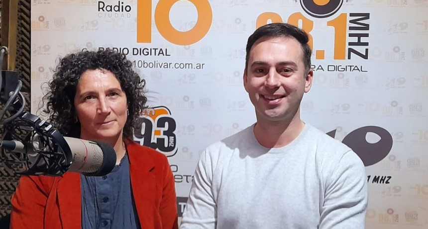 Karina Bontempo y Franco Canepare visitaron FM 10 Radio Ciudad,  y dieron los primeros conceptos de la lista que integran 