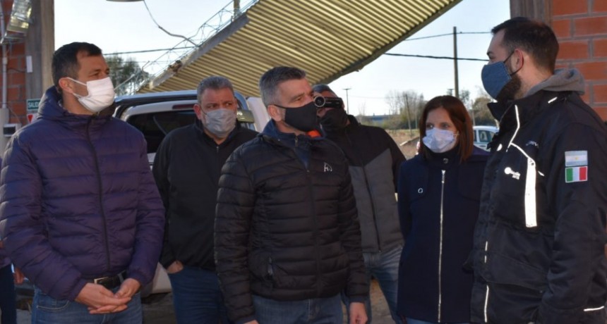 Bali Bucca acompa&ntilde;&oacute; al Ministro Zabaleta en su primer d&iacute;a de gesti&oacute;n en Saladillo