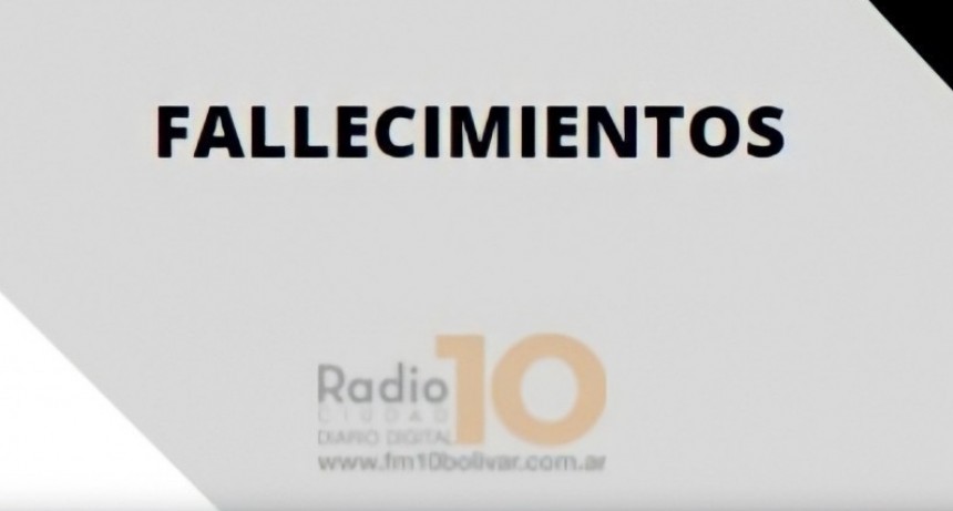 Falleci&oacute; Luc&iacute;a Pascuala Capiello viuda de Gallo