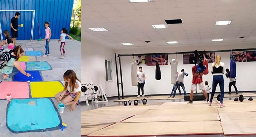 Talleres para j&oacute;venes y ni&ntilde;os en el Dispositivo Territorial Comunitario de barrio Vivanco