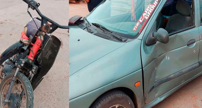 Barrio Pompeya: Se produjo una colisi&oacute;n entre dos conductores este s&aacute;bado