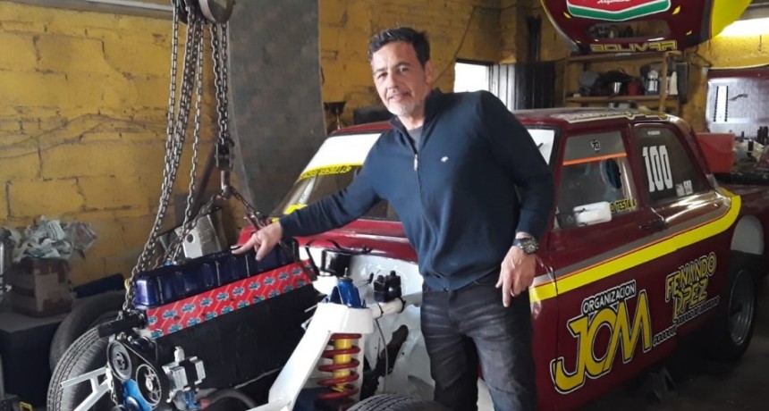 Facundo Testa compite en Casares con el motor pr&aacute;cticamente nuevo