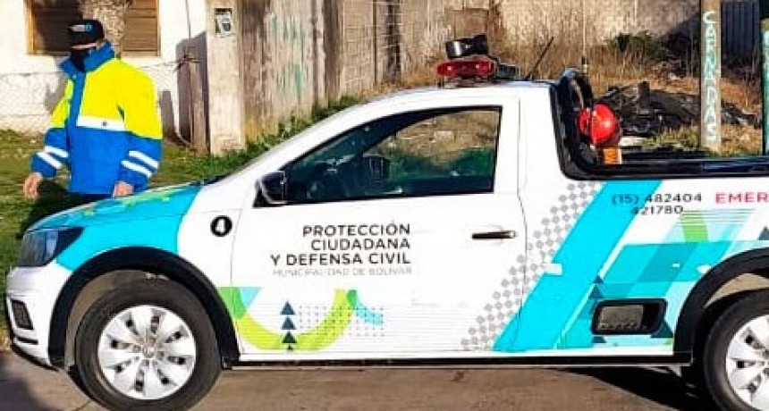 Asistieron a un ciudadano con problemas respiratorios hasta el arribo de la unidad de urgencias del hospital Capredoni