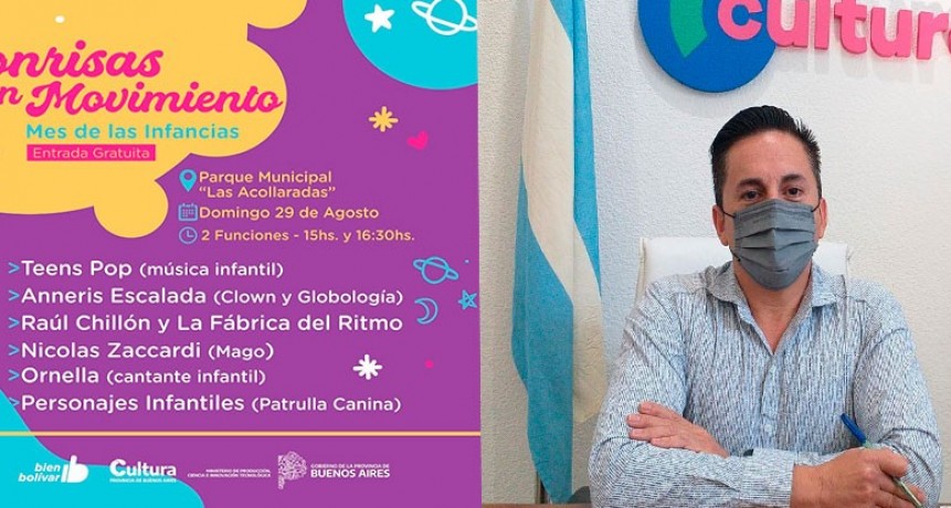 Jorge Fern&aacute;ndez: "De a poco vamos recuperando la vida normal y este domingo tendremos un espect&aacute;culo para los ni&ntilde;os"