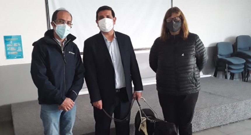 Mar&iacute;a Lujan Bouc&iacute;guez "Es un orgullo recibir a Fernando que realiza acciones desde su gesti&oacute;n siempre favoreciendo a la comunidad de personas con discapacidad para la que estamos abocados"