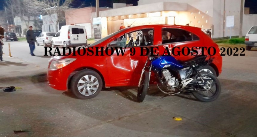 Fuerte impacto en avenida Fabrés García y Pringles