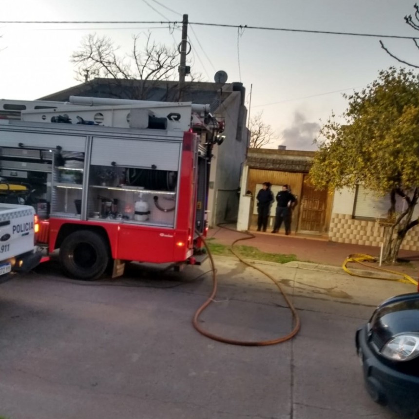Hablamos este sábado con el Segundo Jefe del Cuerpo Activo de Bomberos Voluntarios, sobre el incendio en una vivienda