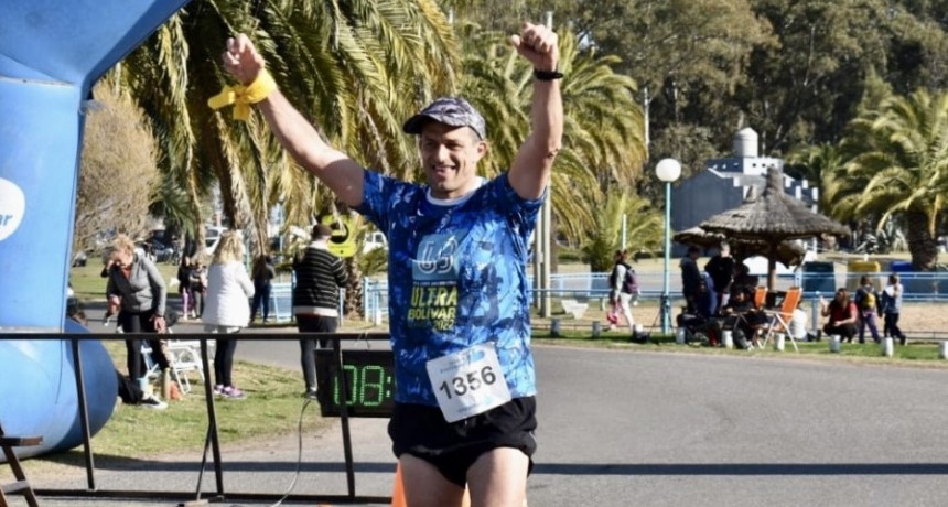 El Senador provincial “Bali” Bucca corrió 50 kilómetros por la Ley de Oncopediatría