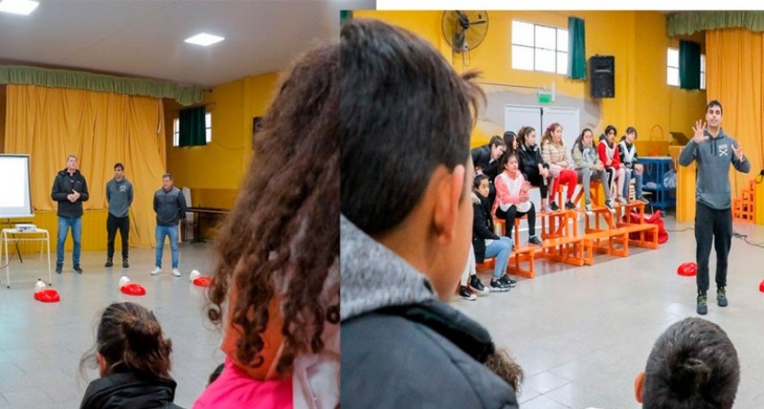 La Dirección de Deportes Municipal acompañó el inicio del proyecto provincial de RCP