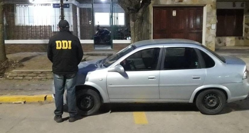 La Sub DDI Bolívar recuperó un nuevo auto con pedido de secuestro por robo