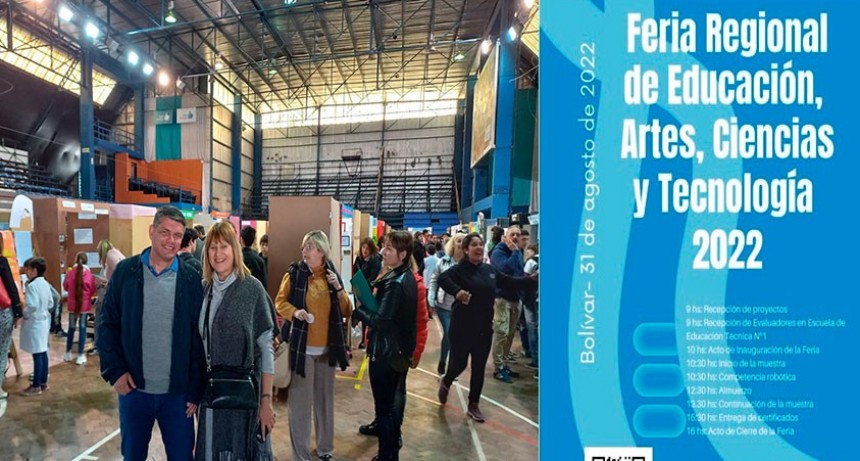 Se desarrolla en Bol&iacute;var, desde la Regi&oacute;n Educativa 25, la Feria Regional de Artes, Ciencia y Tecnolog&iacute;a 2022
