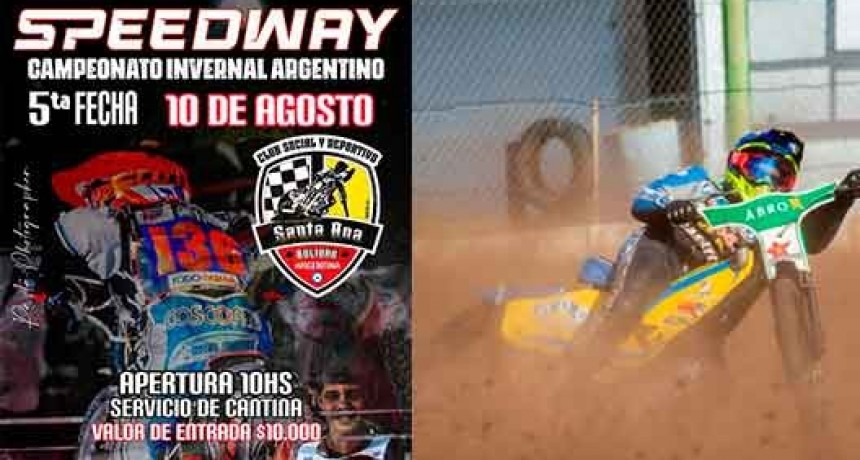 Este domingo 10, vuelve el Speeway a Santa Ana 