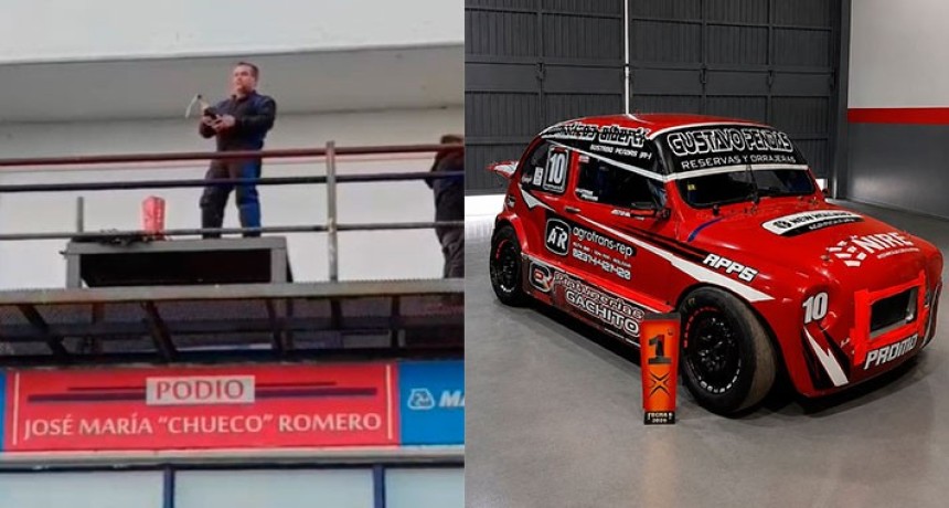 De la rotura del motor al triunfo: Gustavo Pendas festej&oacute; en Olavarr&iacute;a 