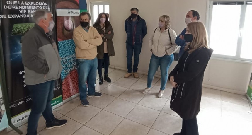 Visita y recorrida de la Diputada Lorden en Bol&iacute;var