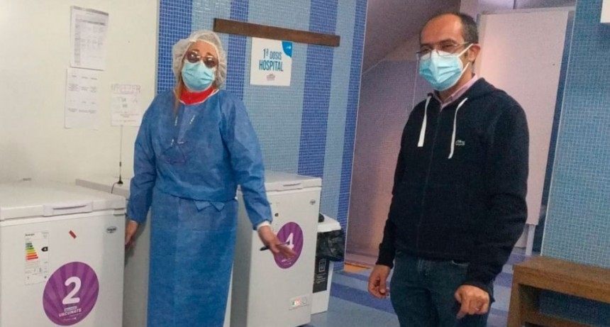 Llegaron m&aacute;s dosis para superar el 80% del esquema de vacunaci&oacute;n en el partido de Bol&iacute;var