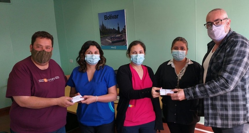 ‘Desde nuestro humilde lugar queríamos reconocer el impresionante trabajo del personal de salud’