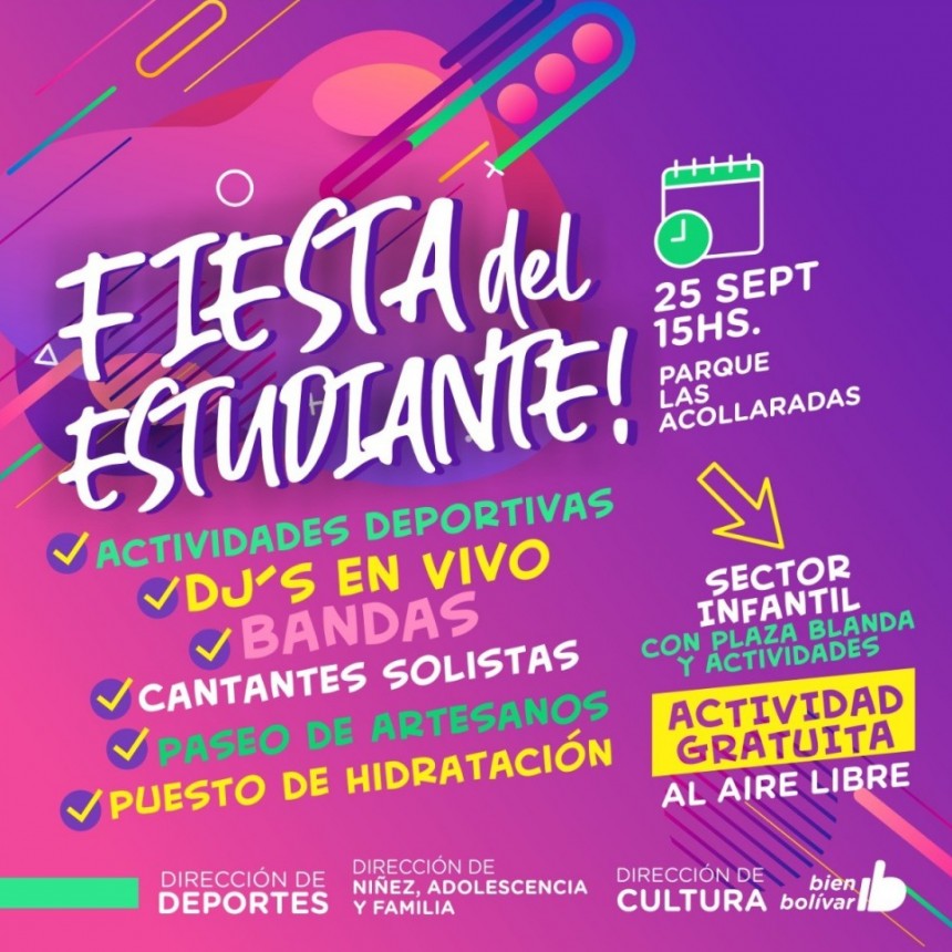El Municipio y varias de sus &aacute;reas organizan la celebraci&oacute;n "D&iacute;a del Estudiante"