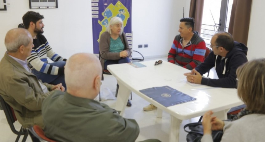 El intendente Pisano se reunió con la Asociación Musical Bolívar