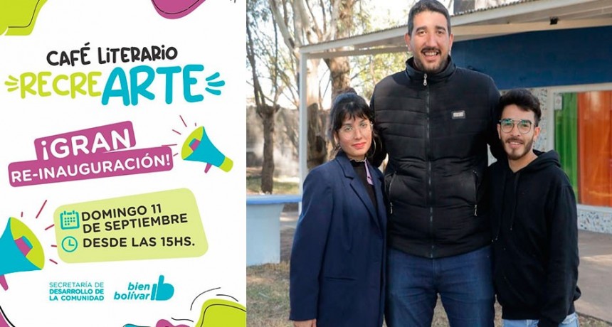 La Secretaría de Desarrollo de la Comunidad re-inaugura el Café Literario