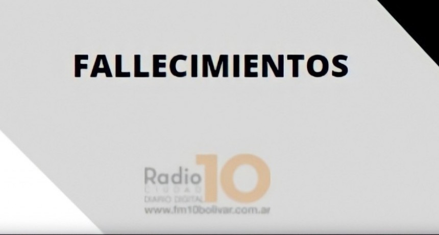 Falleció Amalia Ermelinda Morales viuda de Benecier