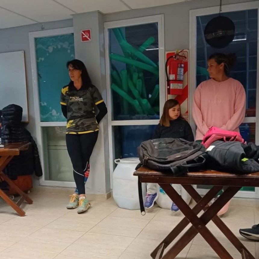 Virginia Sánchez: “La idea es que sea un complemento a todo lo que ellos ya entrenan en la pileta, obviamente, trabajamos todo especifico”