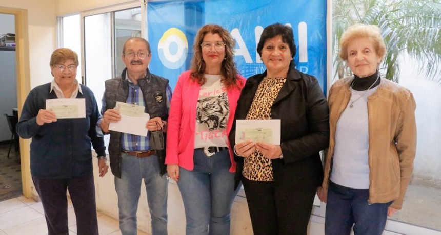  PAMI entregó subsidios para equipamiento a Centros de Jubilados y Pensionados