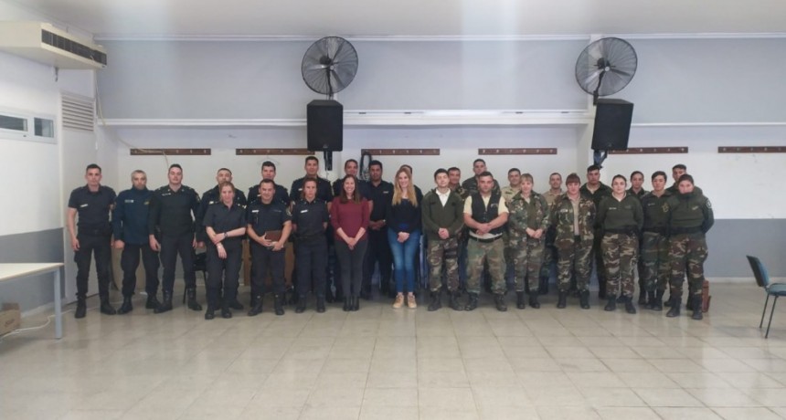 Capacitación del personal de la Sub DDI y Comando de Prevención Rural