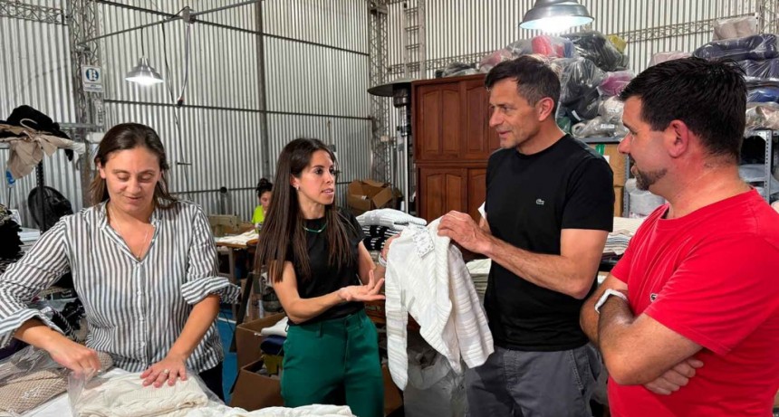 Desarrollo Productivo: Laura Rodríguez y Bali Bucca visitaron la fábrica Mapt SW