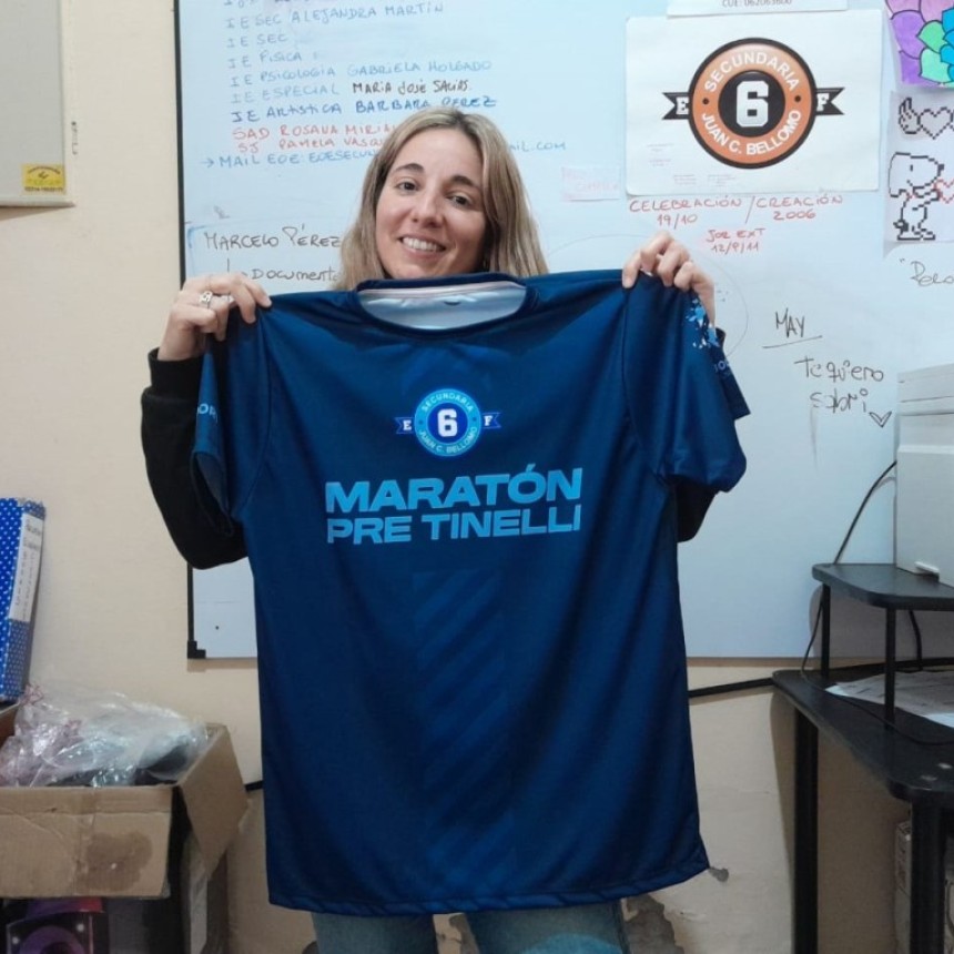 Todo listo para la Marat&oacute;n: la Secundaria 6 palpita la Pretinelli que se correr&aacute; este domingo desde la ma&ntilde;ana