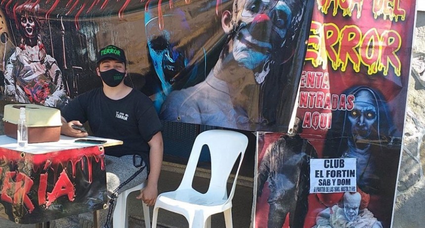 El laberinto del Terror estará presente en el SUM del Club El Fortín
