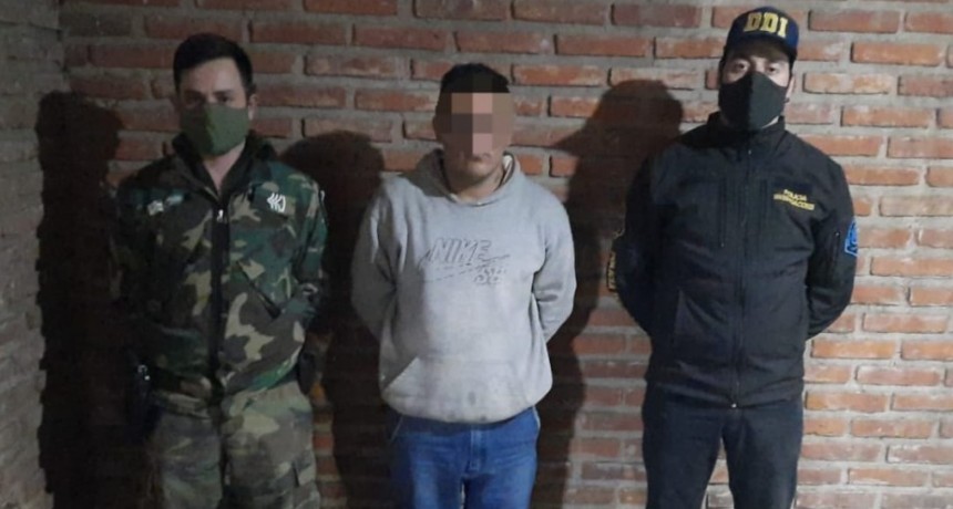 Detuvieron a una persona imputada de 