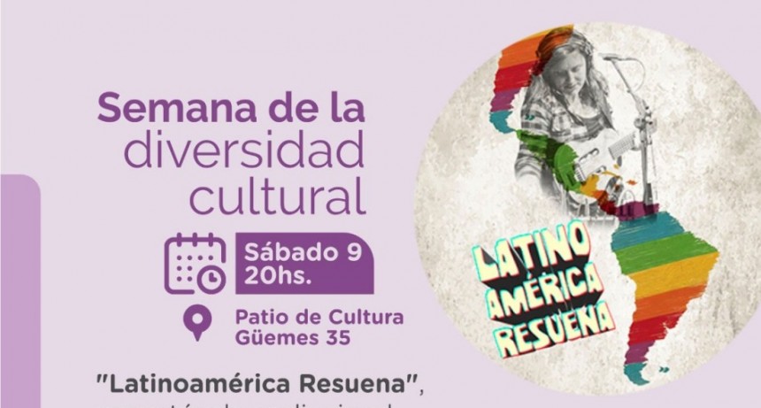 Se desarrollar&aacute;n actividades gratuitas por la Semana de la Diversidad Cultural