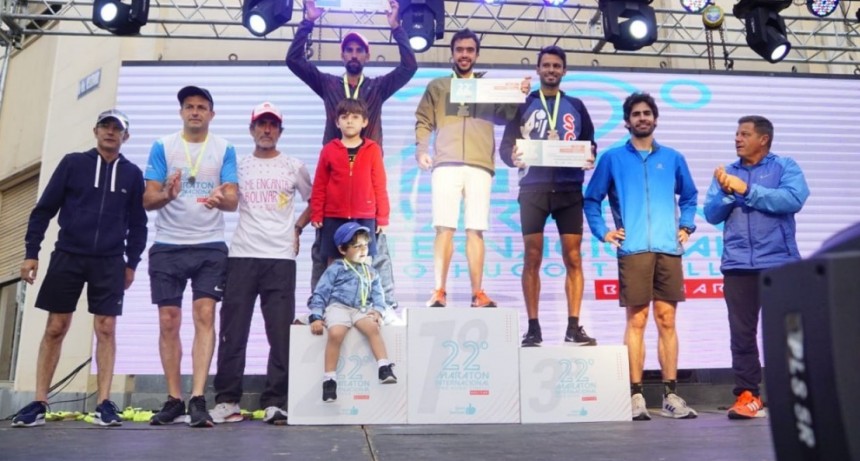 Manuel Santos fue el ganador entre los atletas de bolívar