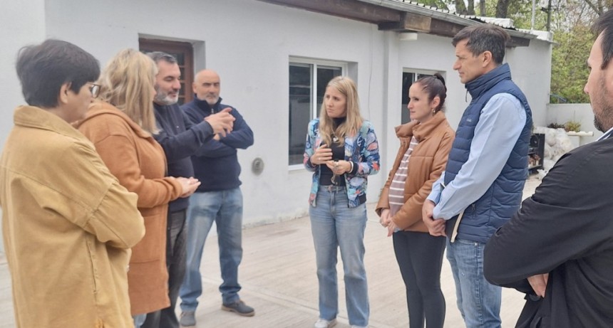 “Bali” Bucca recorrió instituciones que trabajan con personas con Discapacidad en Olavarría y Azul