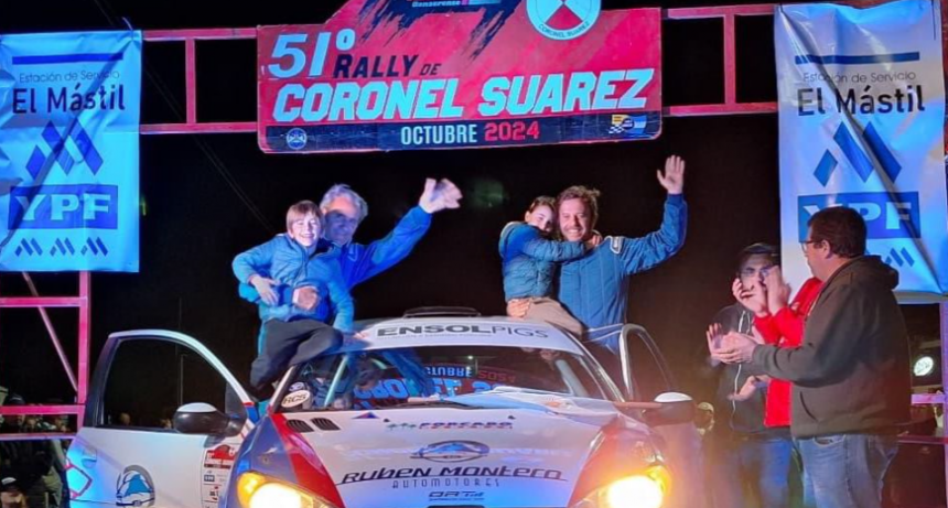 Rally Bonaerense: El Binomio Juan Pedro y Jorge Porcaro se trajeron el primer puesto  en su clase