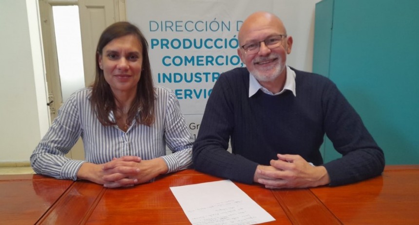 Luciana Romano y Mariano Sarrúa anunciaron la Capacitación para Emprendedores que comenzará en el CRUB